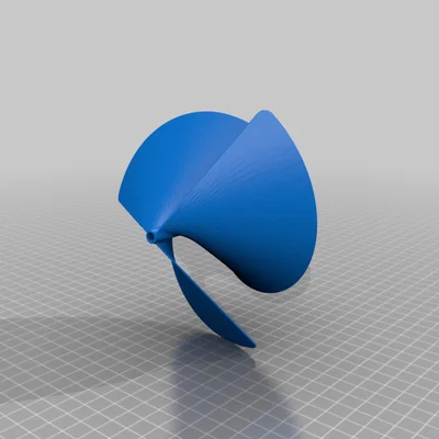 Mô hình cánh quạt tuabin gió Liam F1 cho dự án in 3D