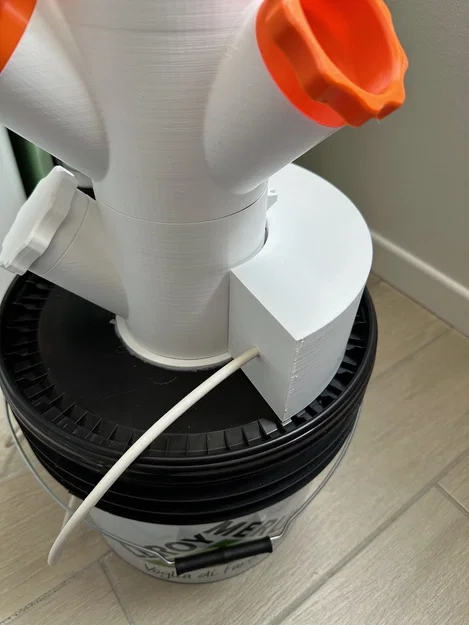 Hộp gắn hông cho Tháp Thủy Canh Modular Hydroponic Tower - Image 2