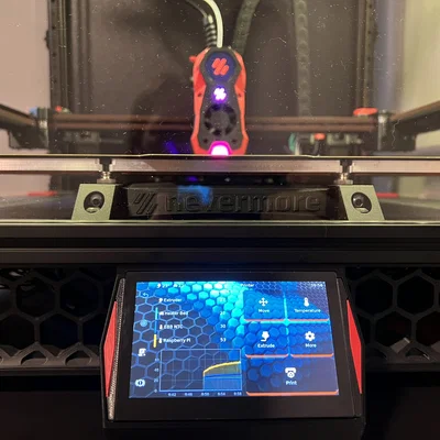 Vỏ màn Waveshare 4.3" DSI cho Voron 2.4 + mod clicky-clack fridge door (remix)