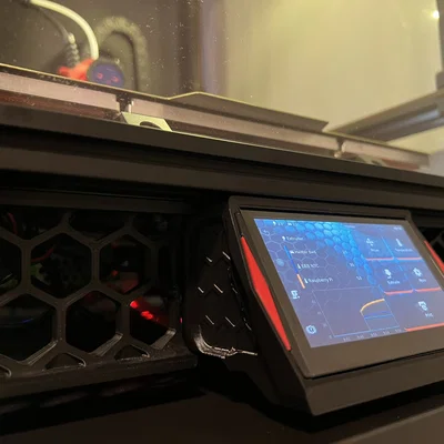 Vỏ màn Waveshare 4.3" DSI cho Voron 2.4 + mod clicky-clack fridge door (remix)