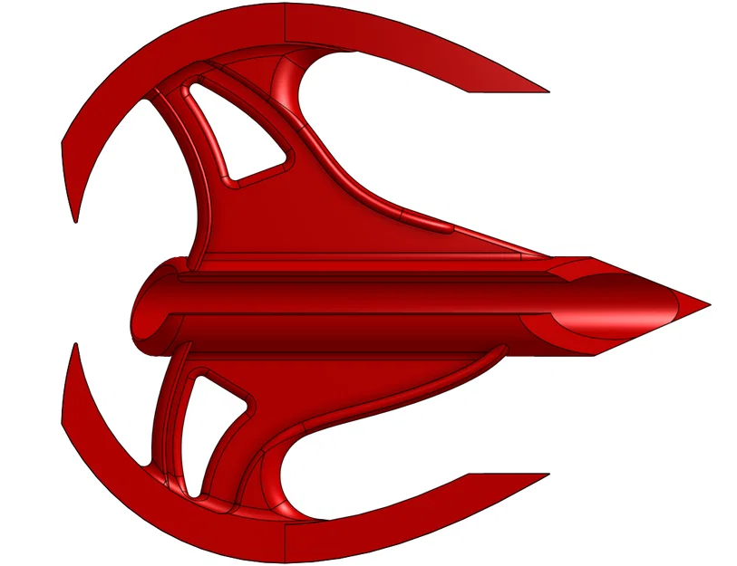Hand Bow - Red Fury - Image 1