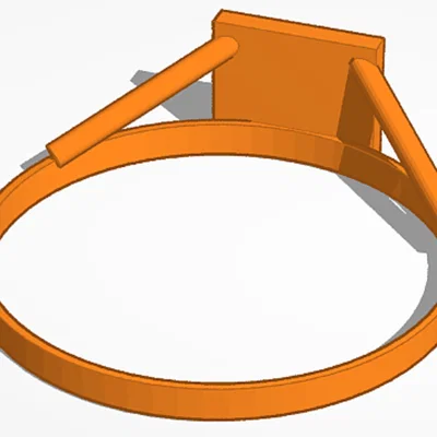 Mô hình vành rổ bóng rổ (Basketball hoop) in 3D chất lượng cao