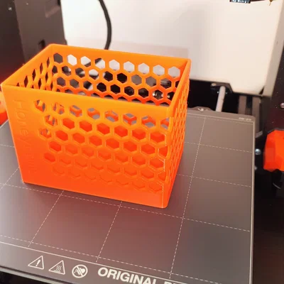 Hộp đựng đồ đa năng in 3D họa tiết tổ ong và hình thoi độc đáo