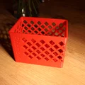 Hộp đựng đồ đa năng in 3D họa tiết tổ ong và hình thoi độc đáo - Thumbnail 2