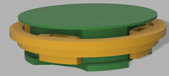 Puck Quadlock có cơ cấu khóa (-ĐANG HOÀN THIỆN-) - Image 1