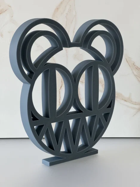 Trang trí logo gấu Radiohead dạng đứng (free-standing) - Image 2