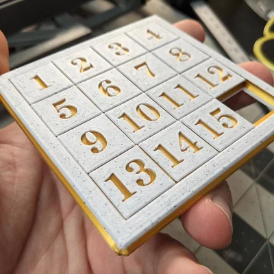 Trình tạo Puzzle Trượt tùy biến (Print-In-Place)