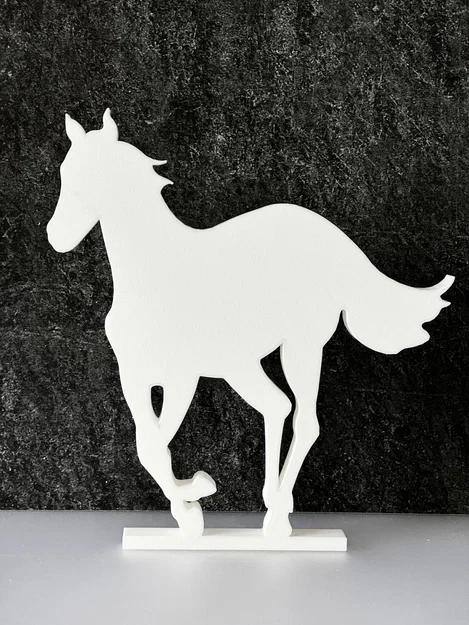 Deftones - Trang trí logo White Pony tự đứng - Image 1