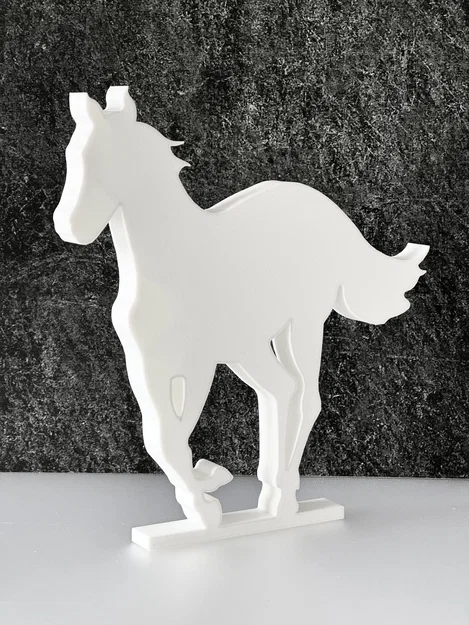 Deftones - Trang trí logo White Pony tự đứng - Image 2