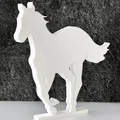 Deftones - Trang trí logo White Pony tự đứng - Thumbnail 2
