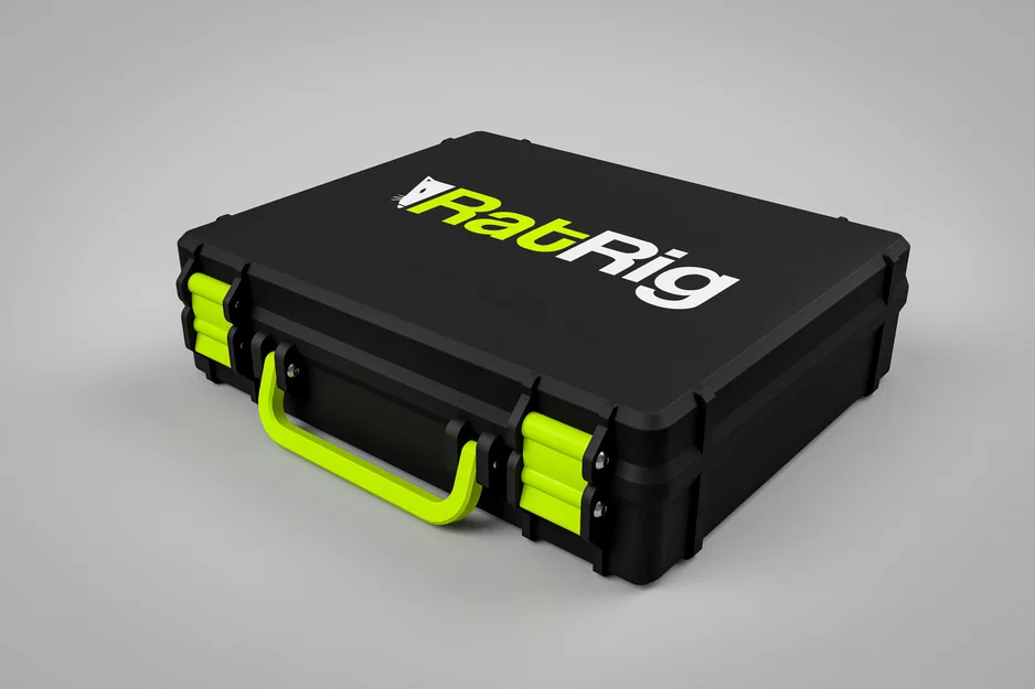Hộp rugged Gridfinity 4x5 – bản RatRig edition - Image 1