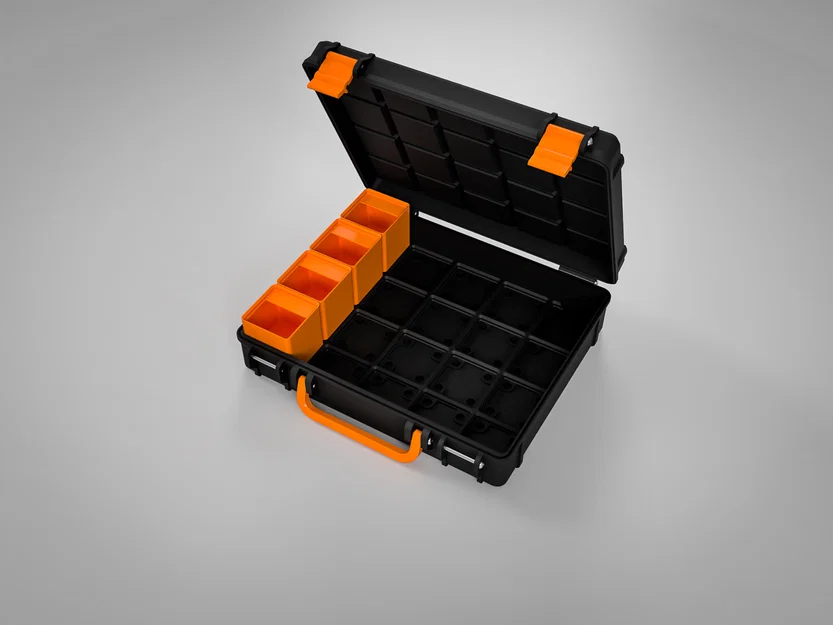 Hộp rugged Gridfinity 4x5 – bản Prusa - Image 3