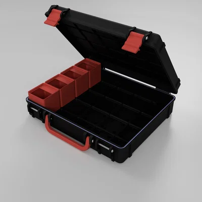 Hộp rugged Gridfinity 5x4 – Voron Edition