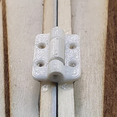 Bản lề 3D nhỏ gọn tự in với sợi PLA