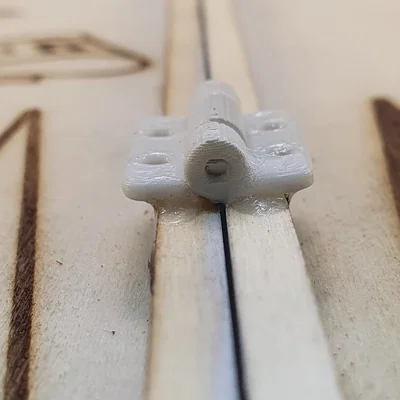 Bản lề 3D nhỏ gọn tự in với sợi PLA