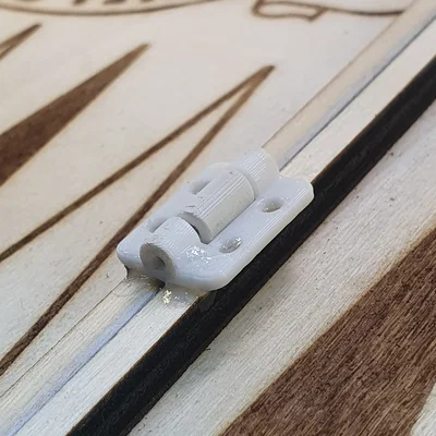 Bản lề 3D nhỏ gọn tự in với sợi PLA