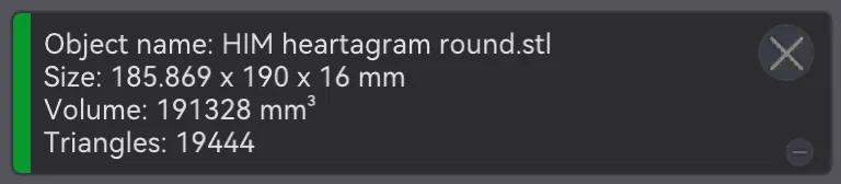 Trang trí logo Heartagram của HIM (tự đứng) - Image 5