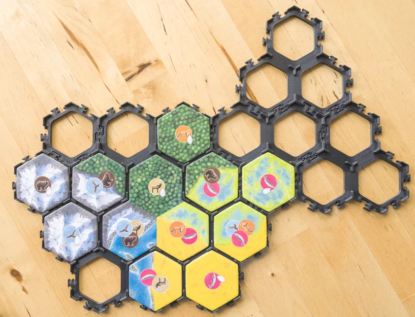 Cascadia Tile Grid – Khung/giá giữ tile cho board game CASCADIA - Image 3