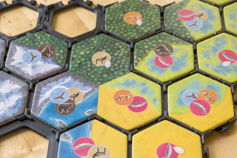 Cascadia Tile Grid – Khung/giá giữ tile cho board game CASCADIA - Image 4