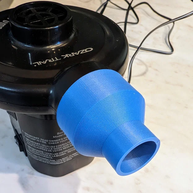 Đầu Nozzle Bơm Hơi Tham Số (Parametric Air Pump Nozzle) - Image 1