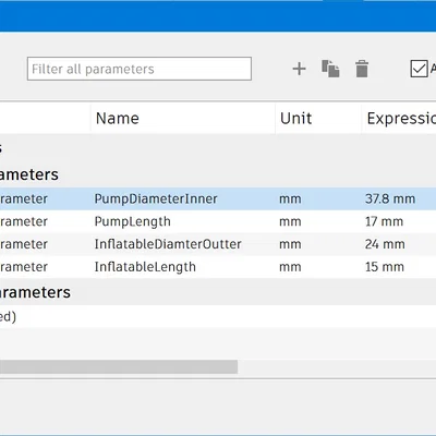 Đầu Nozzle Bơm Hơi Tham Số (Parametric Air Pump Nozzle)