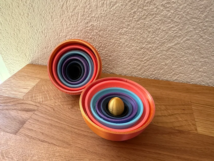 Búp bê lồng nhau hình trứng Phục Sinh (Easter eggs nesting doll) - Image 4