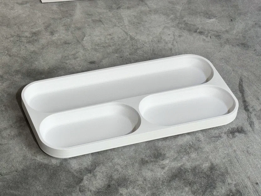 Khay đựng linh kiện 3 ngăn in 3D gọn gàng tiện lợi - Image 1