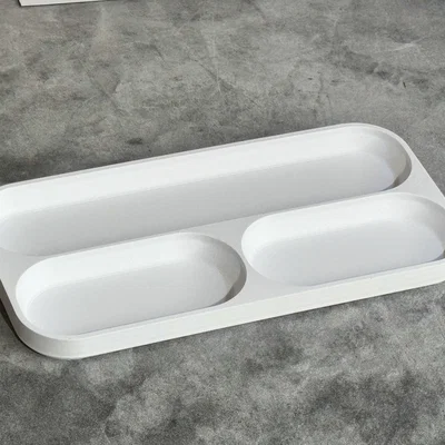 Khay đựng linh kiện 3 ngăn in 3D gọn gàng tiện lợi