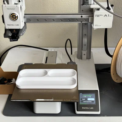 Khay đựng linh kiện 3 ngăn in 3D gọn gàng tiện lợi