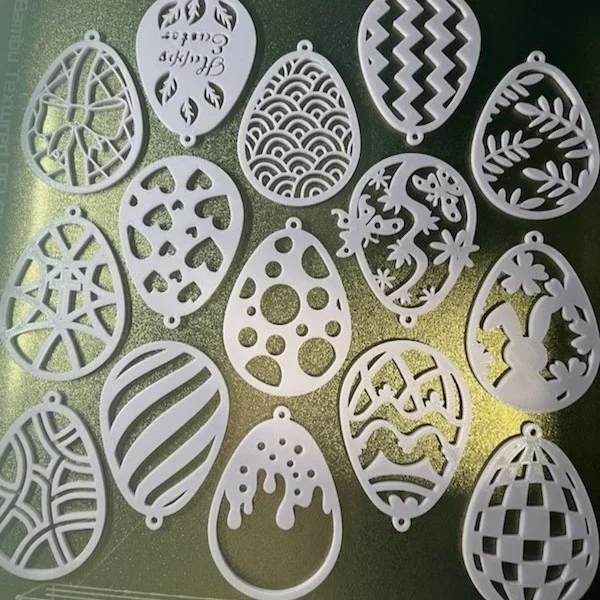 Bộ sưu tập Ornament Trứng Phục Sinh treo trang trí (Easter Egg Ornaments Collection) - Image 2