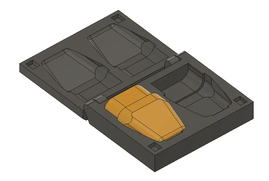 Hộp đựng đầu pod Oxva Xlim in 3D tiện lợi, thiết kế bản lề thông minh - Image 1
