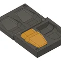 Hộp đựng đầu pod Oxva Xlim in 3D tiện lợi, thiết kế bản lề thông minh - Thumbnail 1