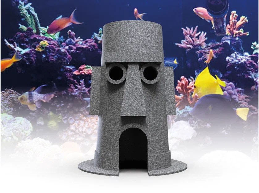 Nhà Squidward trang trí bể cá/aquarium (fish tank) - Image 1