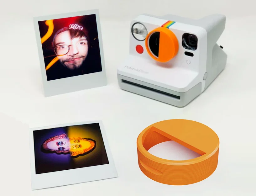 Polaroid Now Splitzer – Phụ kiện chia nửa khung hình - Image 1