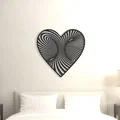 Mẫu in 3D Infinite Love Heart trang trí tường hoặc làm đế lót ly - Thumbnail 2