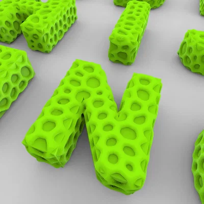 Bộ Chữ Cái Voronoi (A–Z) - Voronoi Alphabet Letters