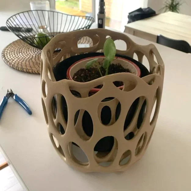 Chậu trồng cây Voronoi (Voronoi planter) - Image 6