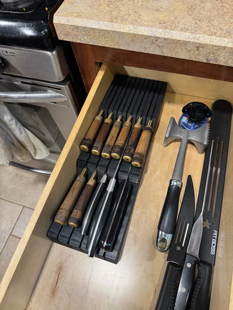 Khay Sắp Xếp Dao Cho Ngăn Kéo Bếp - Image 4