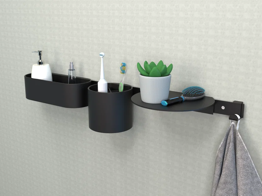 Kệ Tổ Chức Phòng Tắm Modular Gắn Tường - Image 2