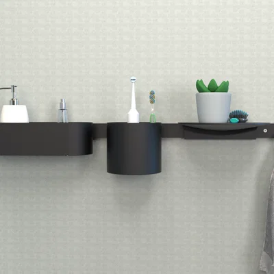 Kệ Tổ Chức Phòng Tắm Modular Gắn Tường