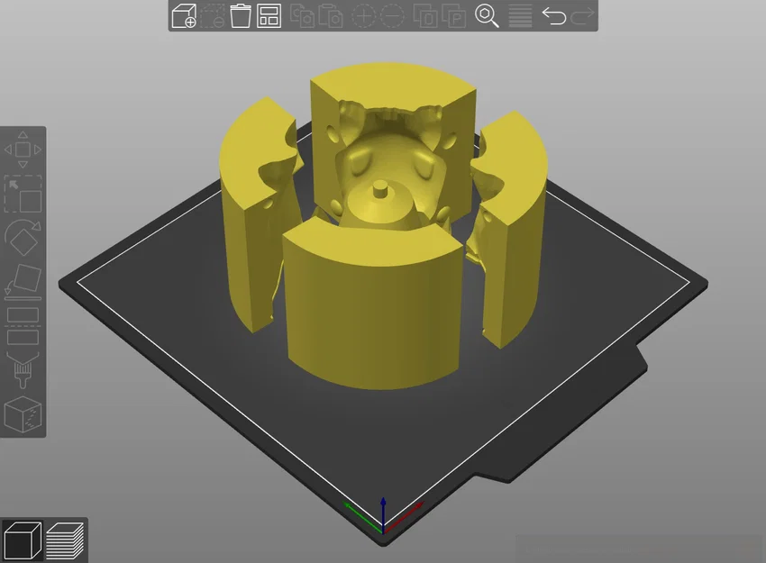 Bộ khuôn in 3D đúc chậu cây Bulbasaur siêu dễ thương - Image 1
