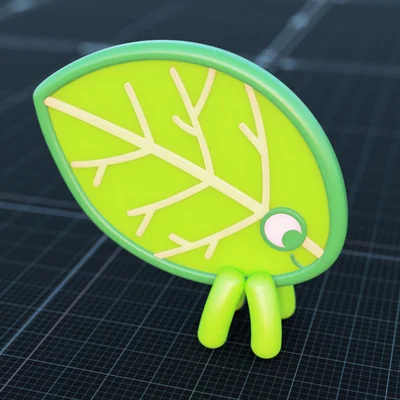 Bluey Walking Leaf (Bọ lá đi bộ)