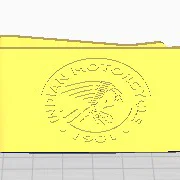 Kẹp tiền xe mô tô Indian (Indian motorcycle money clip)