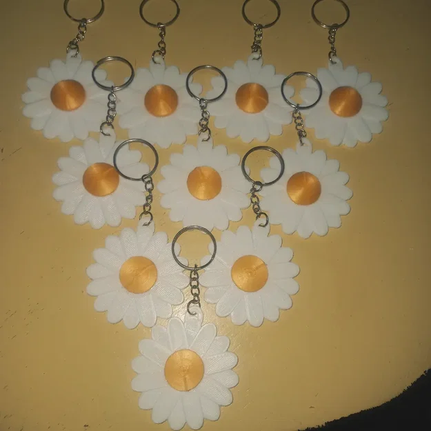 Llavero margarita (Móc khóa hoa cúc) - Image 6