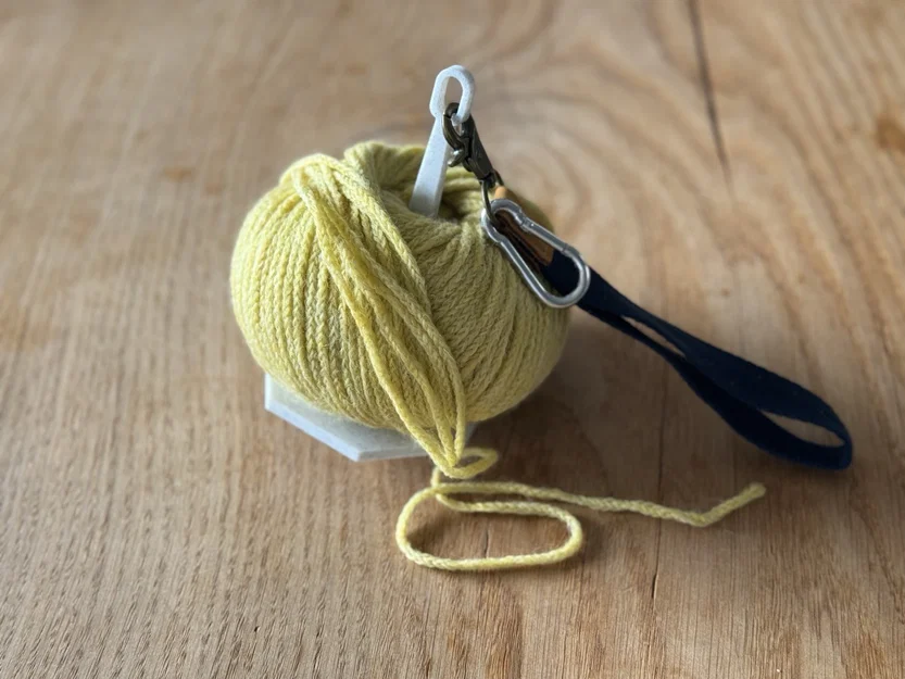 Bộ giữ len/yarn xoay đeo cổ tay & Yarn Holder (Twisting Wool minder) - Image 1