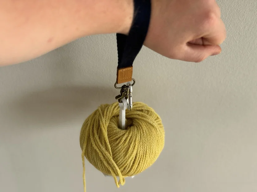 Bộ giữ len/yarn xoay đeo cổ tay & Yarn Holder (Twisting Wool minder) - Image 2