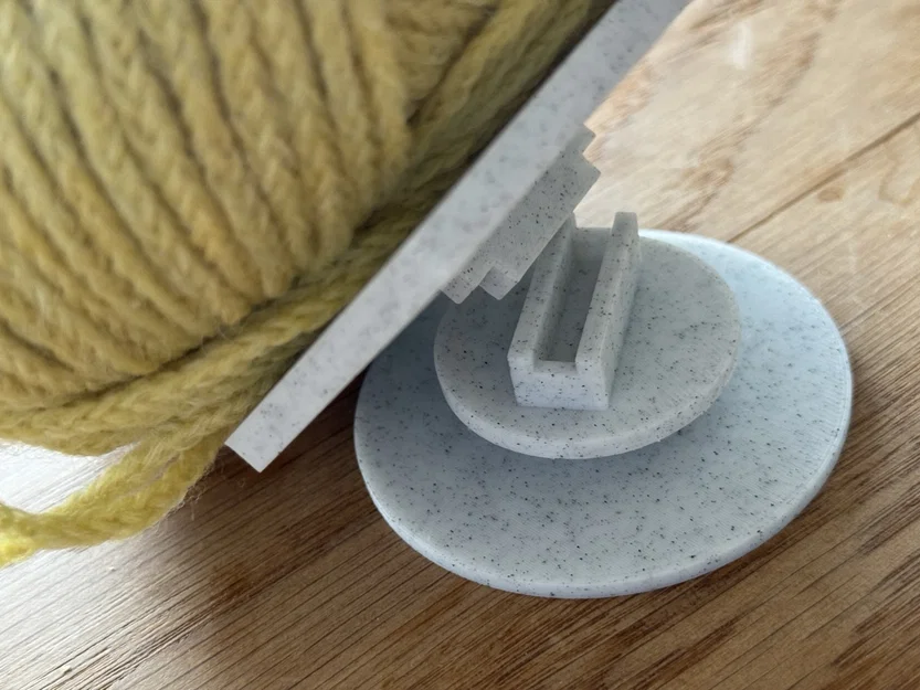 Bộ giữ len/yarn xoay đeo cổ tay & Yarn Holder (Twisting Wool minder) - Image 4