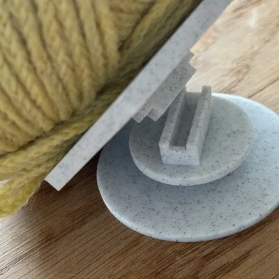 Bộ giữ len/yarn xoay đeo cổ tay & Yarn Holder (Twisting Wool minder)