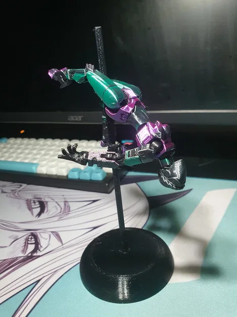 Cột Múa Nghệ Thuật Cho Mô Hình DUMMY 13 Độc Đáo - Image 3