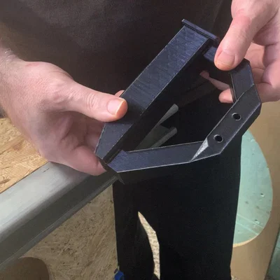 LowRider 3 CNC - table extenders dùng bàn LR2 (metal struts) cho LR3 - endstop/tensioner v1.0